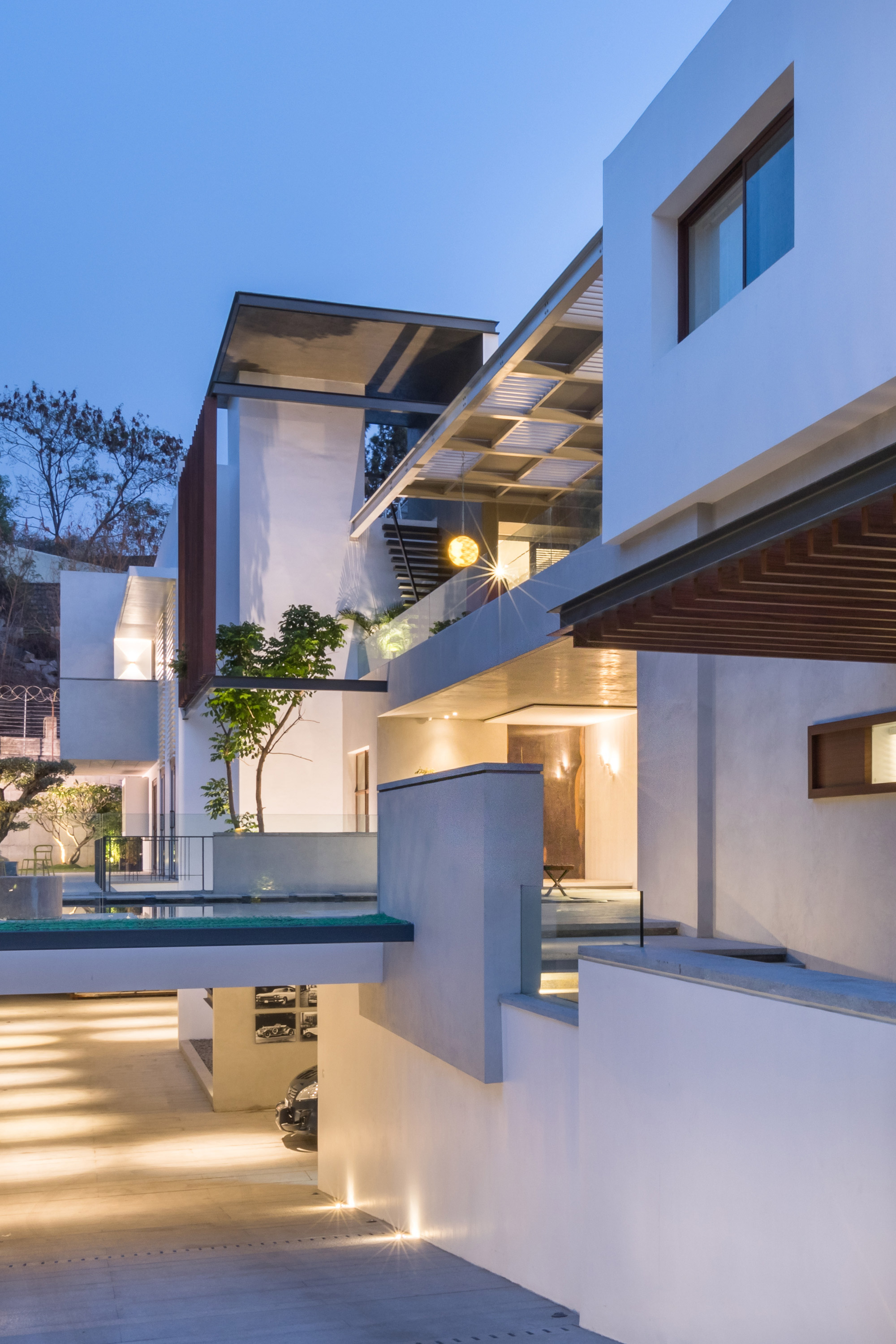 华丽的现代印度别墅