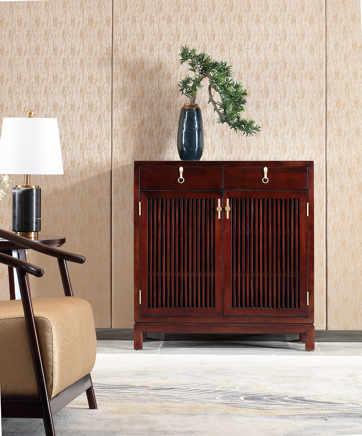 新中式风格鞋柜